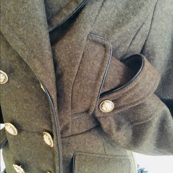 *NWOT* M 60 Miss Sixty princess line military coat - Picture 6 of 8