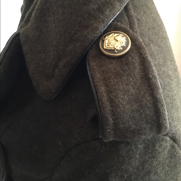 *NWOT* M 60 Miss Sixty princess line military coat - Picture 7 of 8