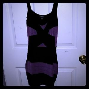 BEBE Fitted mini dress