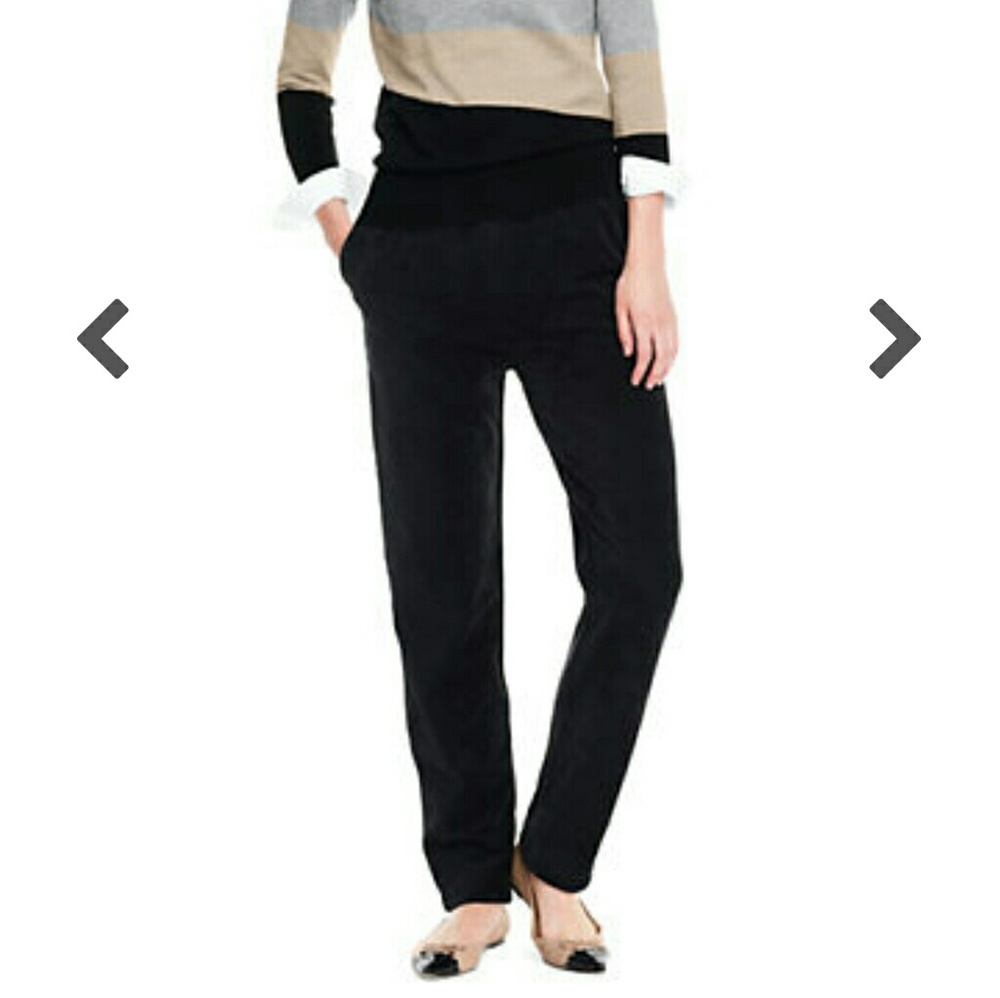 Land's End Purple Knit Pants