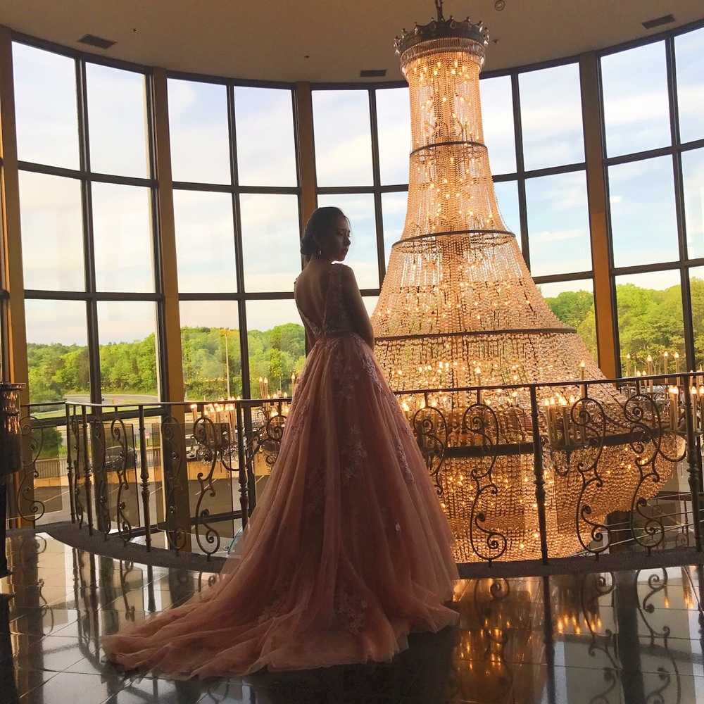 Prom dress/ Wedding dress/ Petticoat included