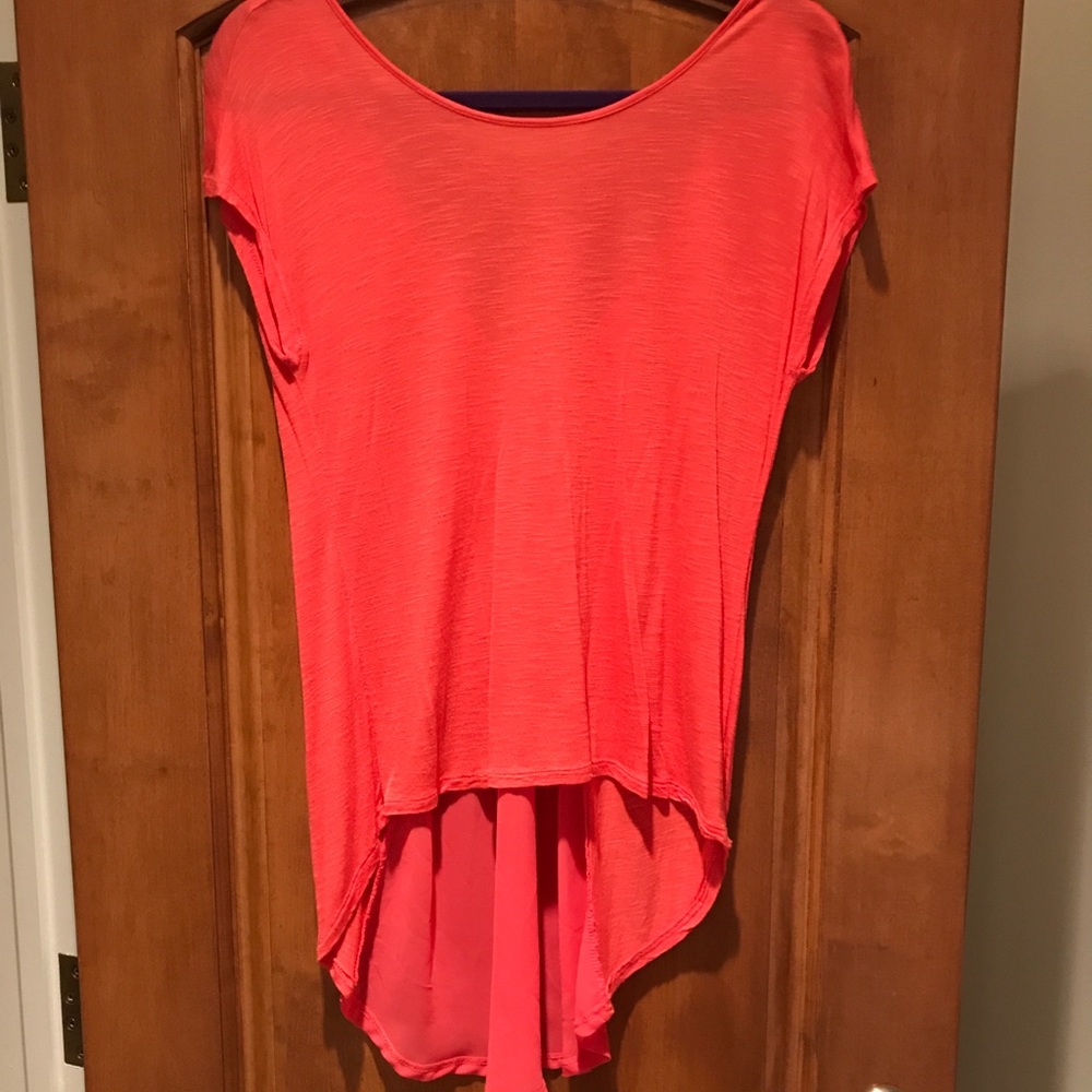 High-low blouse