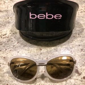 Bebe sunglasses with case