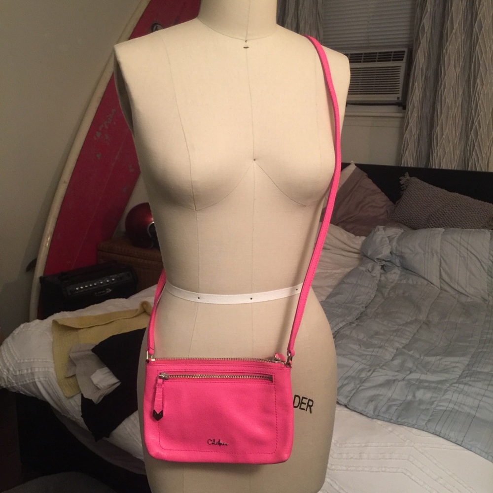 Cole Haan leather cross body bag