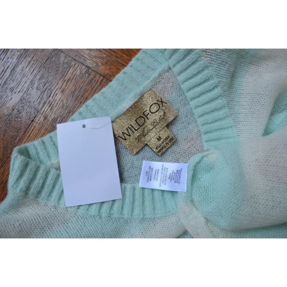 WILDFOX Bridgitte Lake House Sequined Sweater Tee - Picture 8 of 8