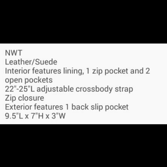 🆕MK✴BROOKLYN LEATHER /SUEDE CROSSBODY BAG - Picture 5 of 10