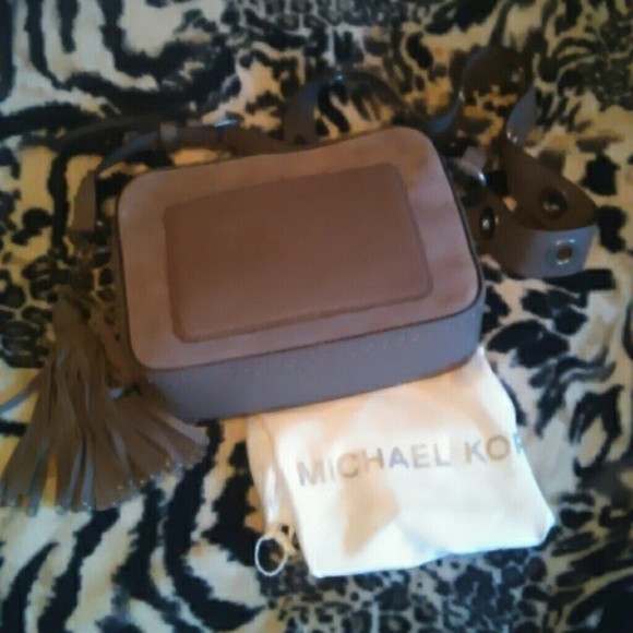 🆕MK✴BROOKLYN LEATHER /SUEDE CROSSBODY BAG - Picture 7 of 10