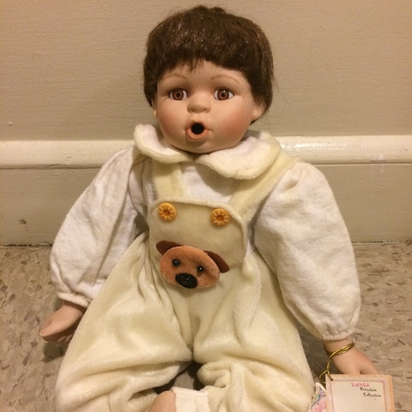 Collectable Porcelain Boy Doll - Picture 2 of 8