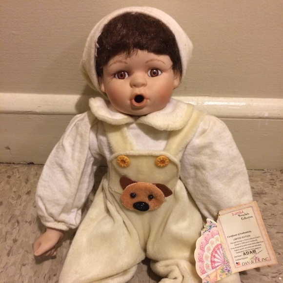 Collectable Porcelain Boy Doll - Picture 4 of 8
