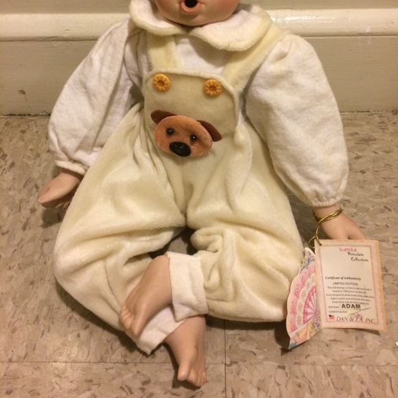 Collectable Porcelain Boy Doll - Picture 6 of 8