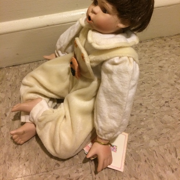 Collectable Porcelain Boy Doll - Picture 7 of 8