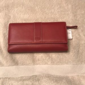 Coach Checkbook Wallet