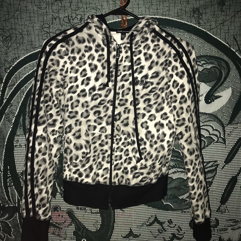 Bebe Sport zip up hoodie jacket