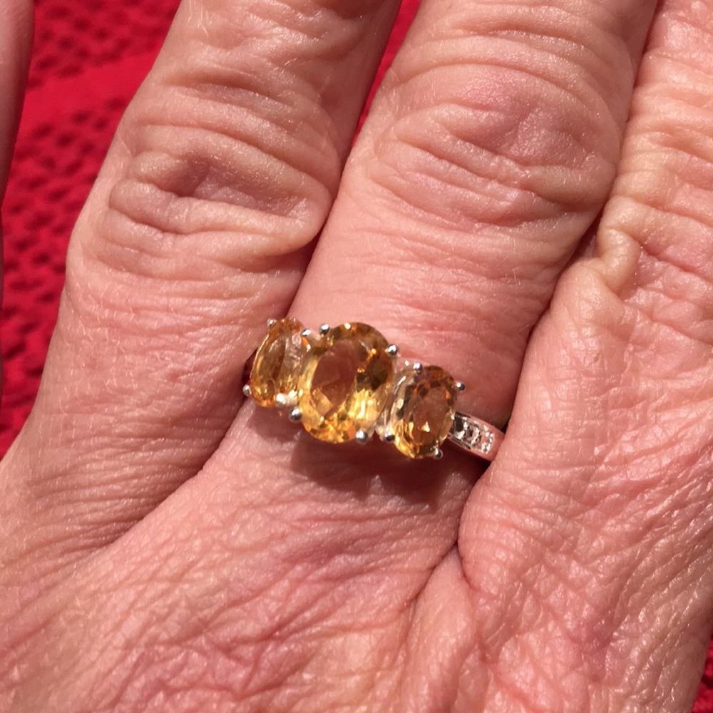 Citrine ring