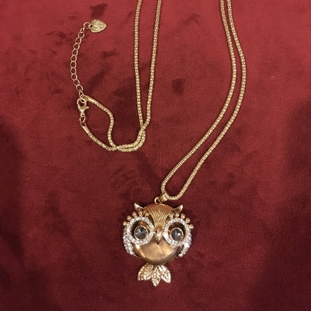 ADD-ON long Owl Pendant