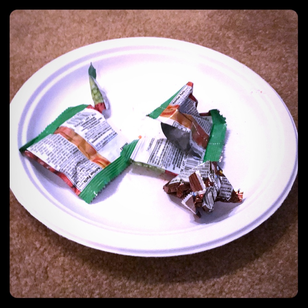 A BATHING APE CAMO FRUIT SNACK WRAPPER