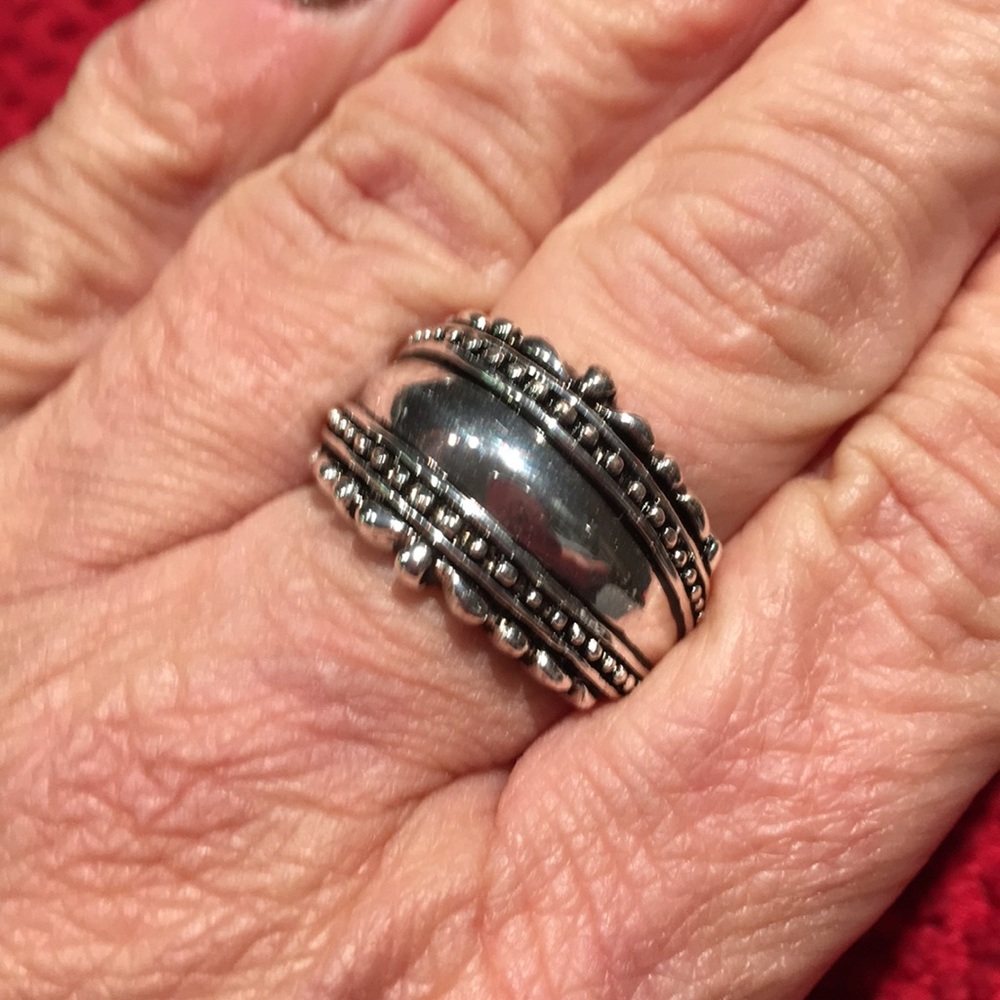 Sterling silver Cigar band