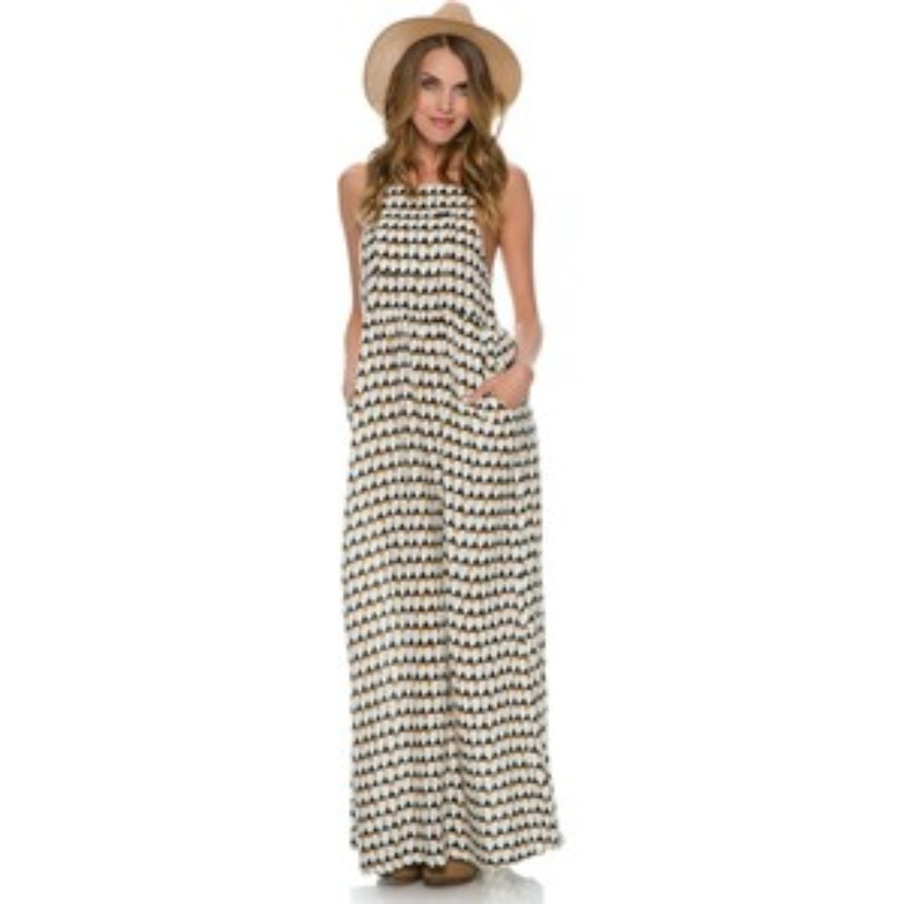 ❣️SOLD❣️RVCA Golden Rain dress - Picture 1 of 8