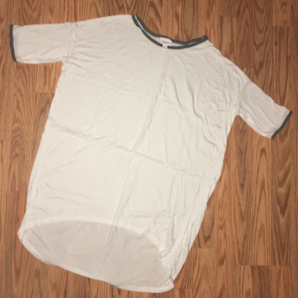 Lularoe white Irma size small.