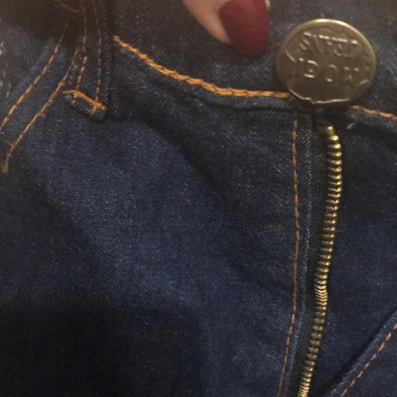 Dark wide leg jeans - Picture 3 of 6