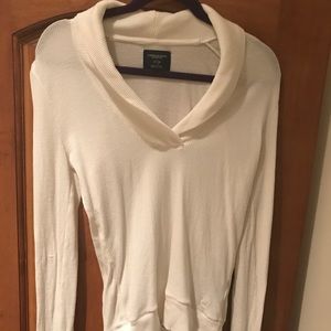 Waffle sweater top