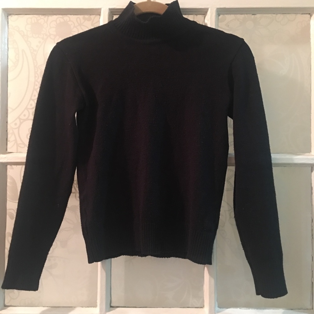 Black turtleneck