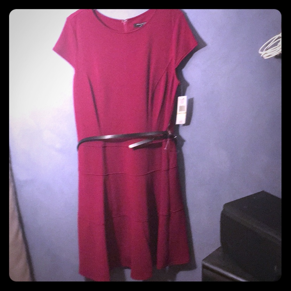 NWT sharagano stretch dress