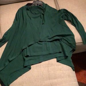 Lafayette 148 2 piece cardigan and shell set
