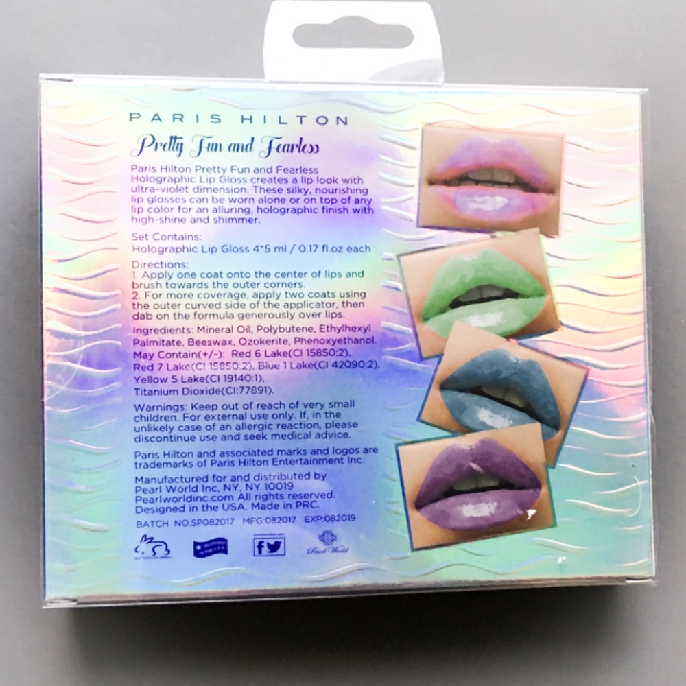 the holographic lip gloss set - Picture 4 of 4