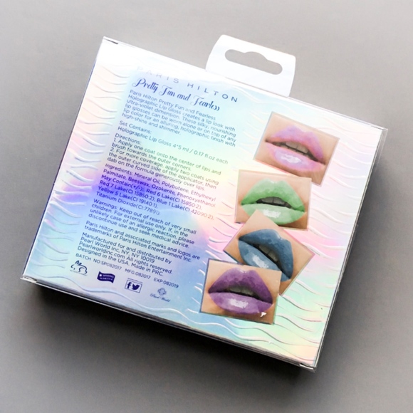 the holographic lip gloss set - Picture 3 of 4