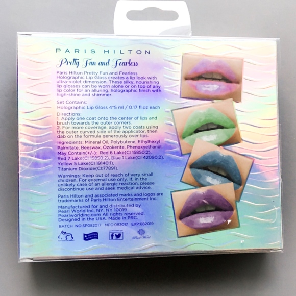 the holographic lip gloss set - Picture 4 of 4