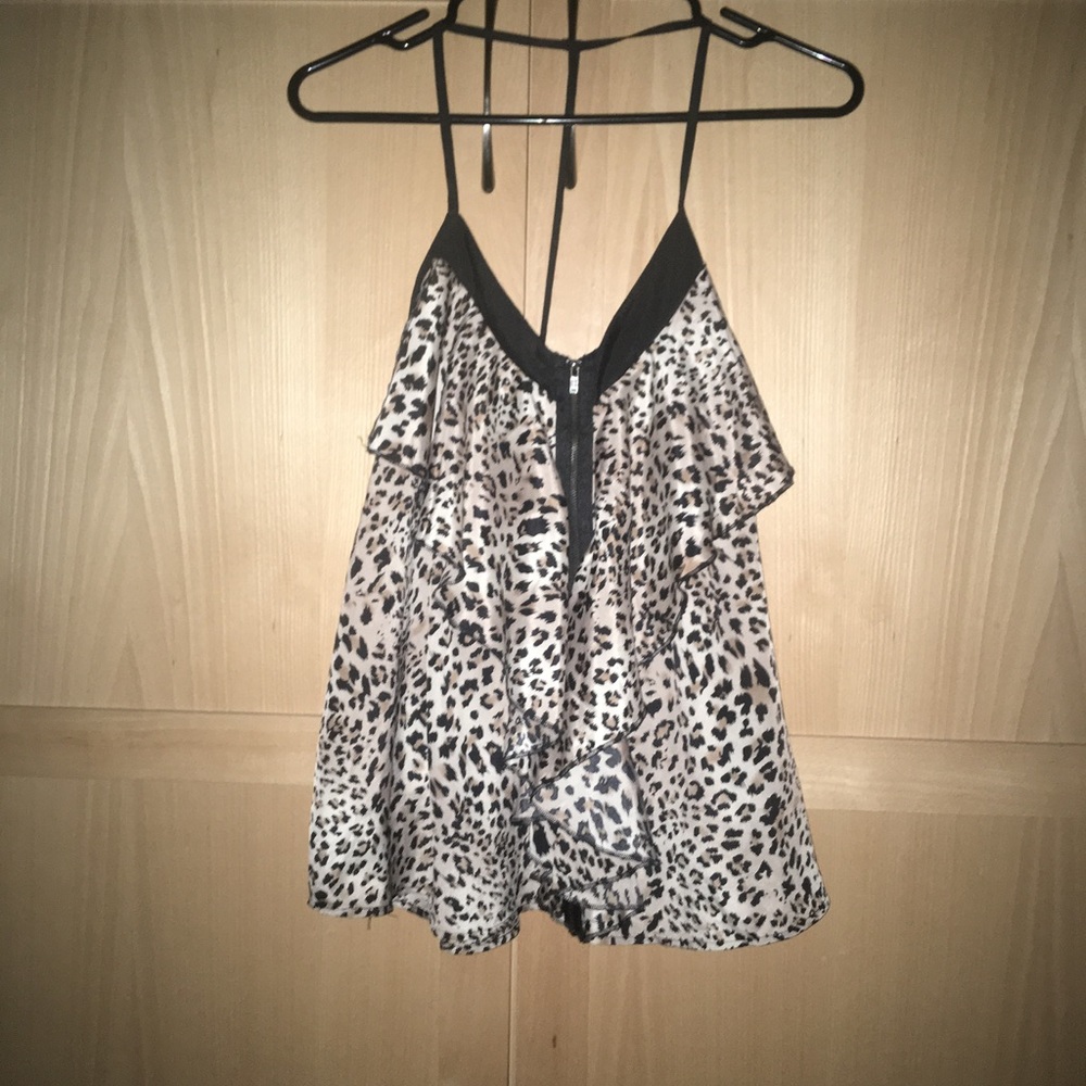 Sexy Cheetah print blouse