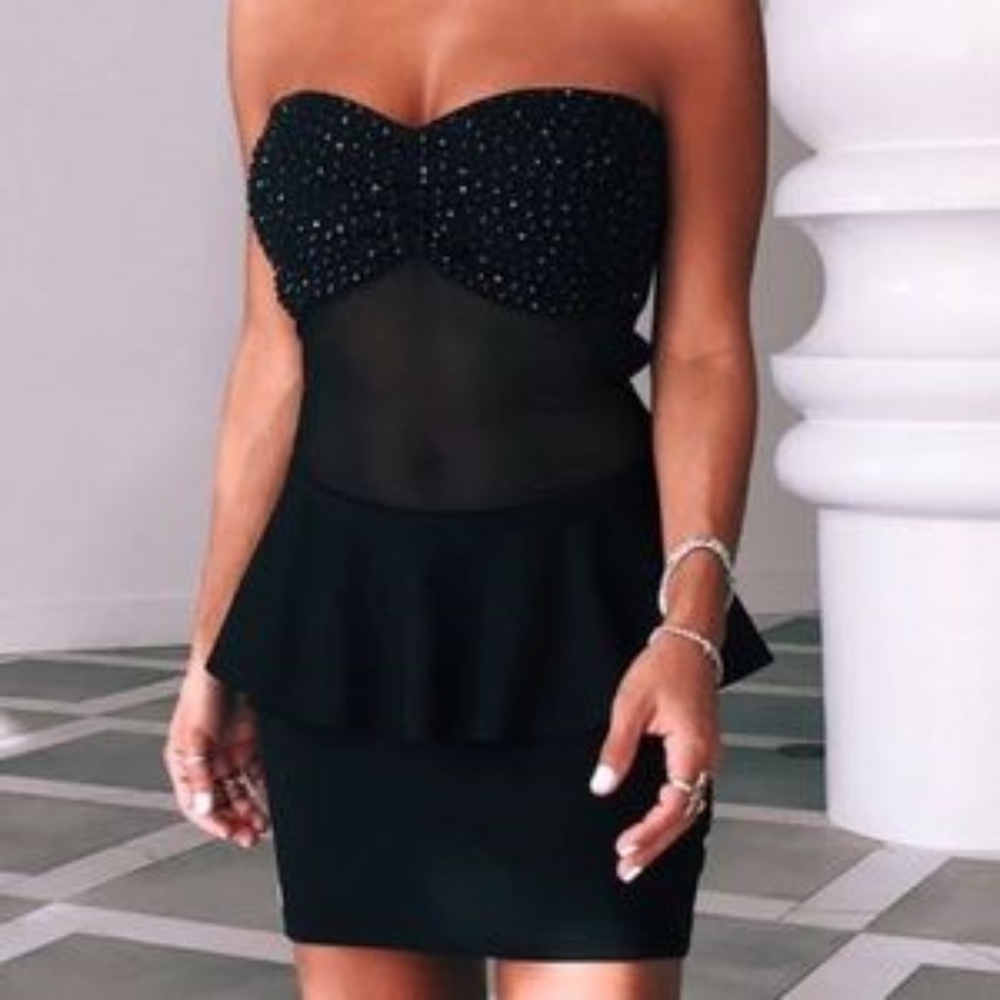 Philipp Plein tube dress with crystal