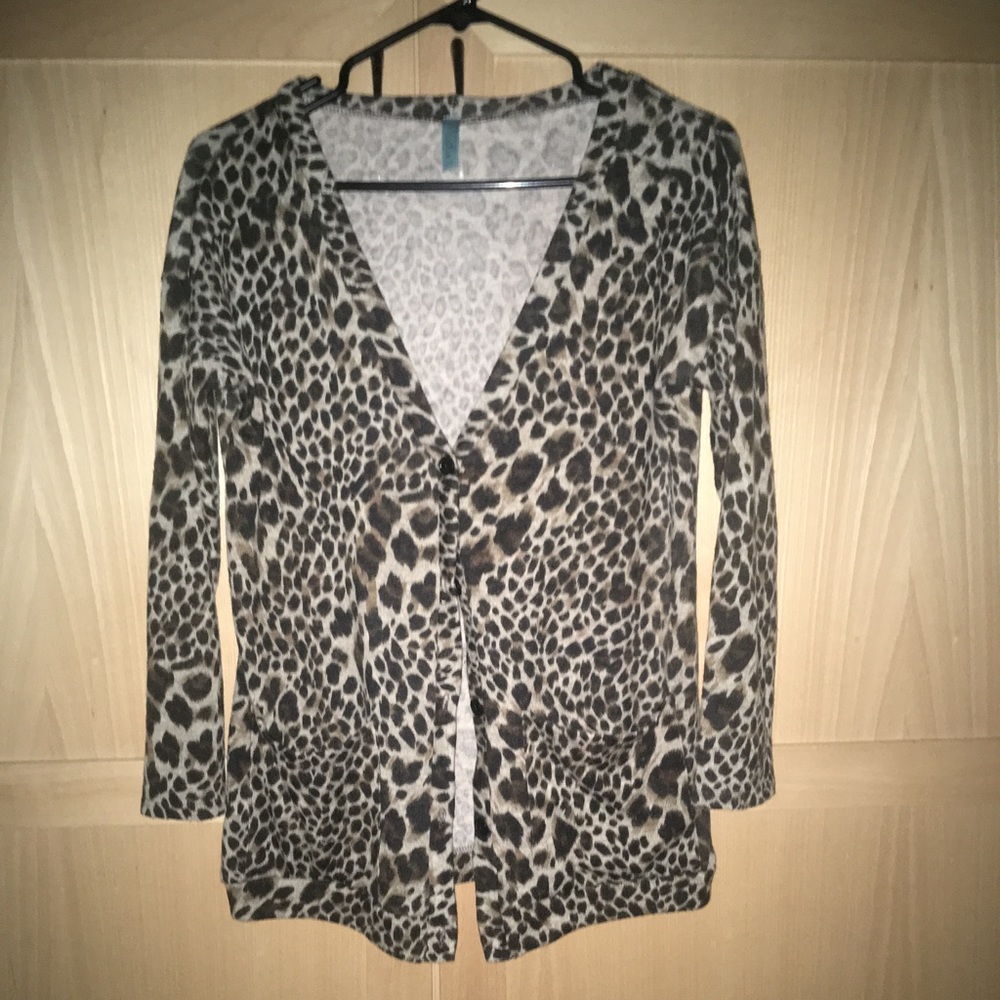 Warm Cheetah print sweater