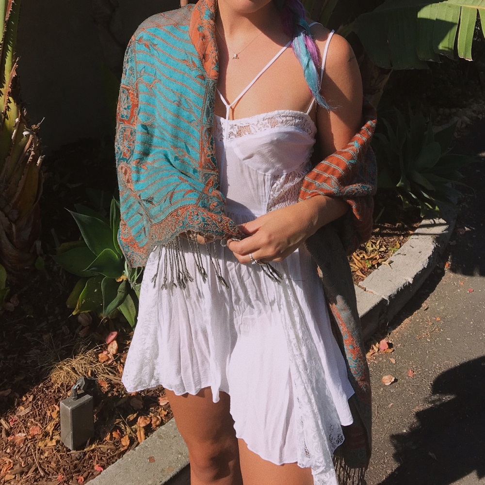 Free People slip dress 🌿