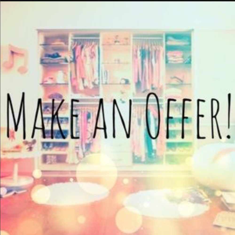 Offers welcome 😊