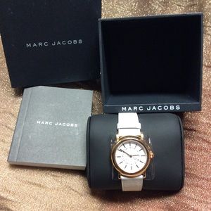 Women's Marc Jacobs Riley White Dial Watch
