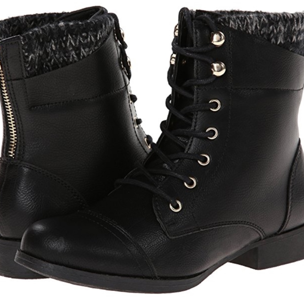NEW - Wild Pair Women's Peeta Combat Boot