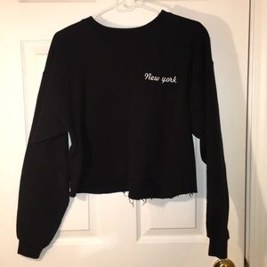 Brandy Melville Cropped Crewneck