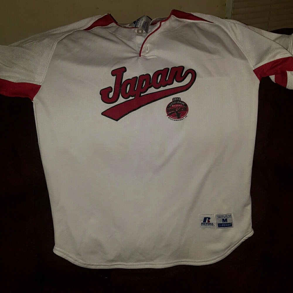 Japan little league baseball jersey