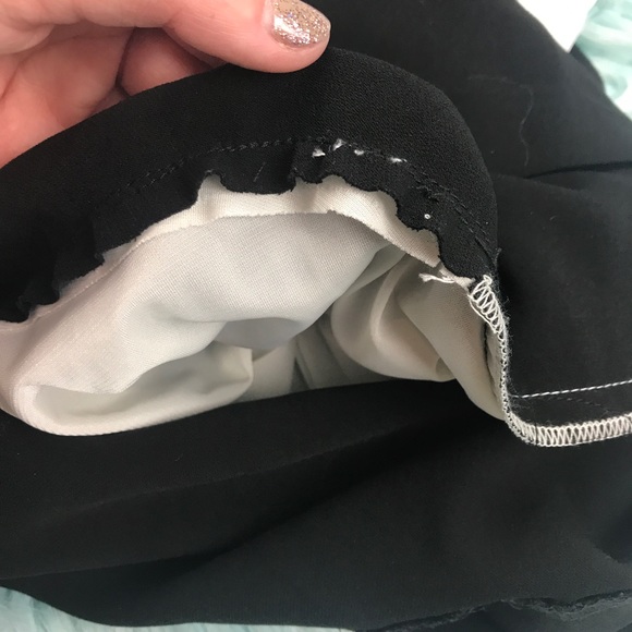 Rag & Bone Asymmetrical Black and White Dress XS - Picture 5 of 8