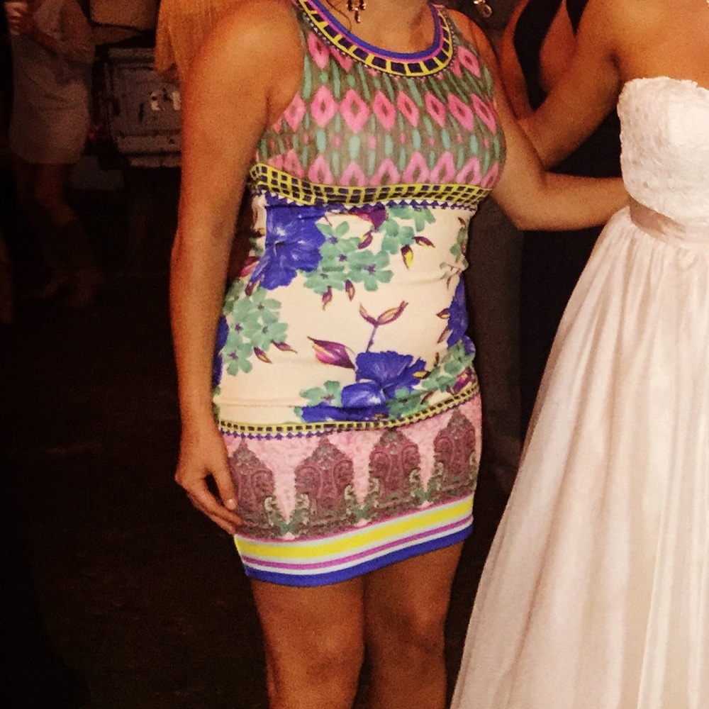 Large colorful dress