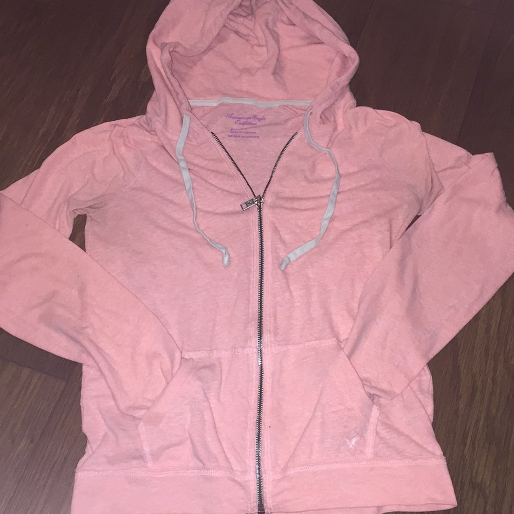 T-shirt material zip up