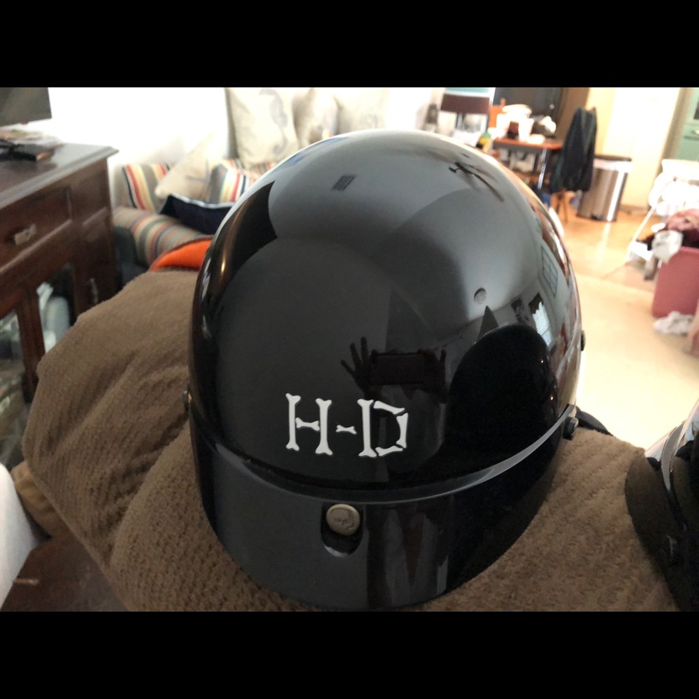 Unisex Harley Davidson (Small) Half Helmet
