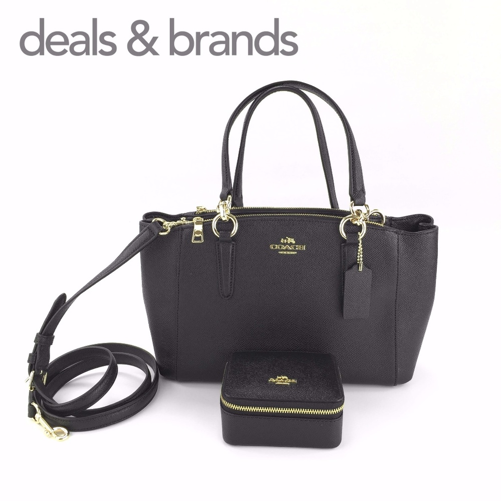 NWT COACH MiniChristie Carryall & Jewelry/Cos. Box