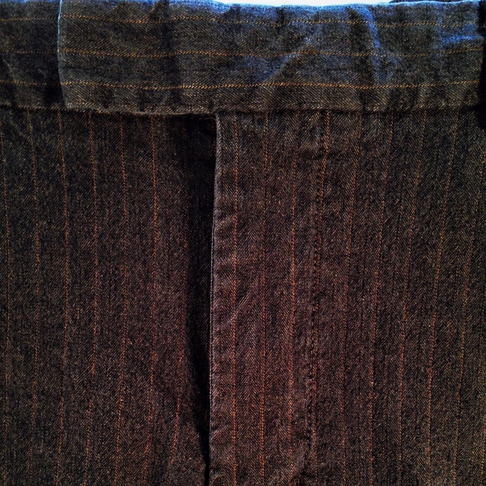 Gap Black Striped Dress Pants 30/32