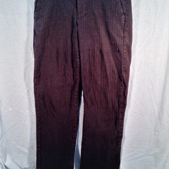 Gap Black Striped Dress Pants 30/32 - Picture 3 of 6
