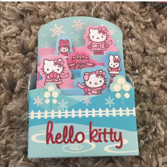 Hello Kitty Other Ice Skating Pull Off Notes Poshmark
