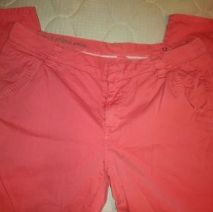 Boyfriend Chino crop Pants/ size 12