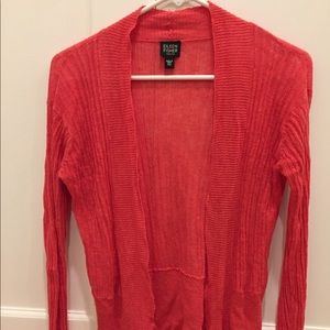 Eileen Fisher linen open cardigan